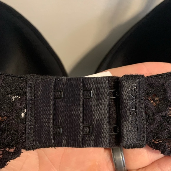 La Senza Black Push-Up Plunge Bra 38DD - Picture 2 of 4